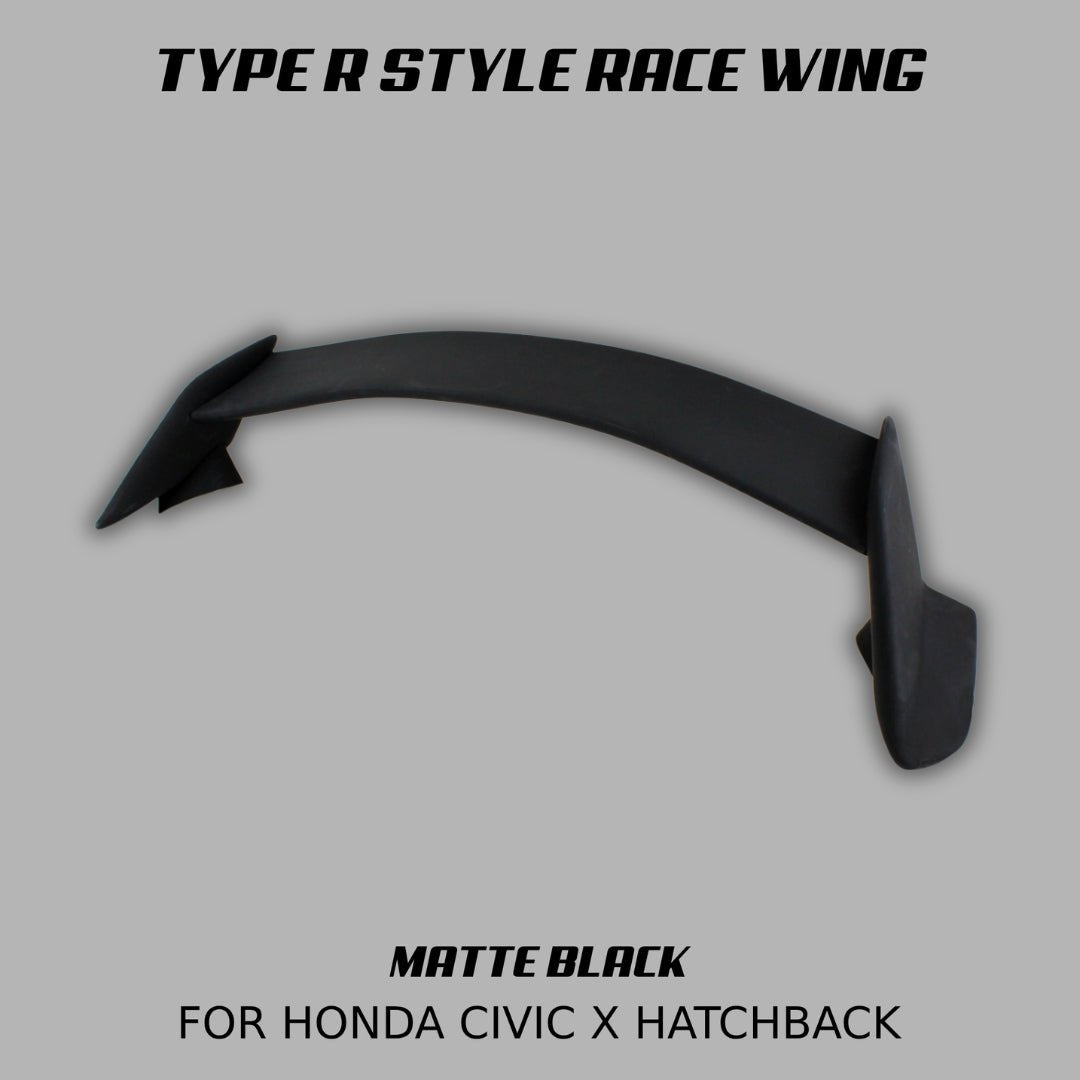 [CIVIC X HATCHBACK] TYPE R STYLE RACE WING - XGENAUTO