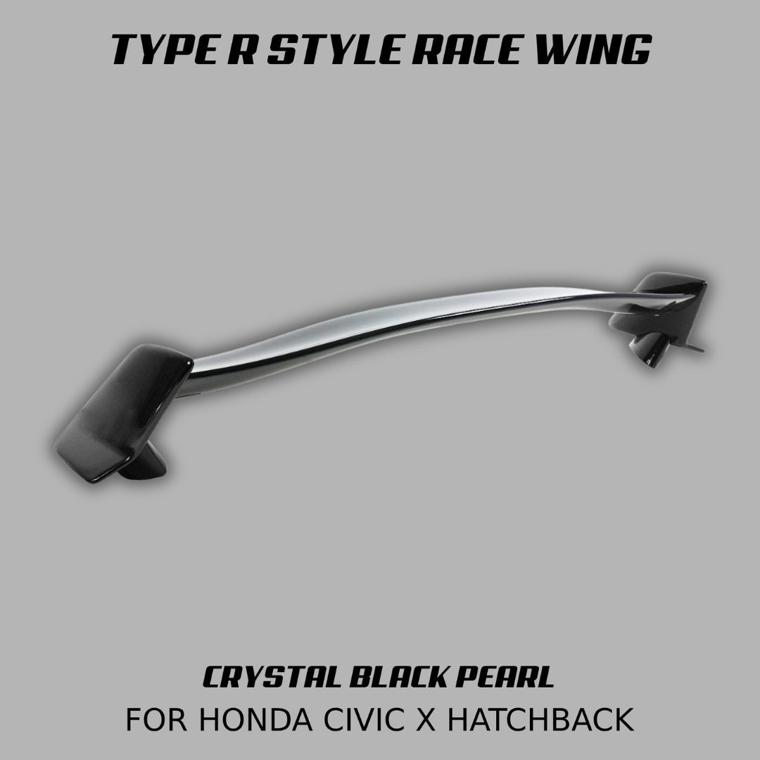 [CIVIC X HATCHBACK] TYPE R STYLE RACE WING - XGENAUTO