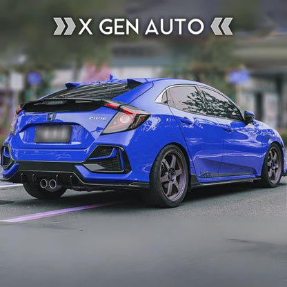 [CIVIC X HATCHBACK] TYPE R STYLE ROOF SPOILER WINGLETS KIT - XGENAUTO