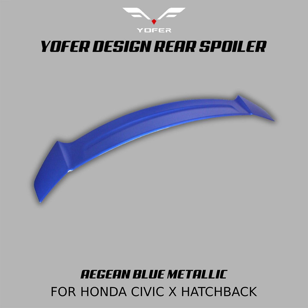 [CIVIC X HATCHBACK] YOFER DESIGN© REAR SPOILER - XGENAUTO