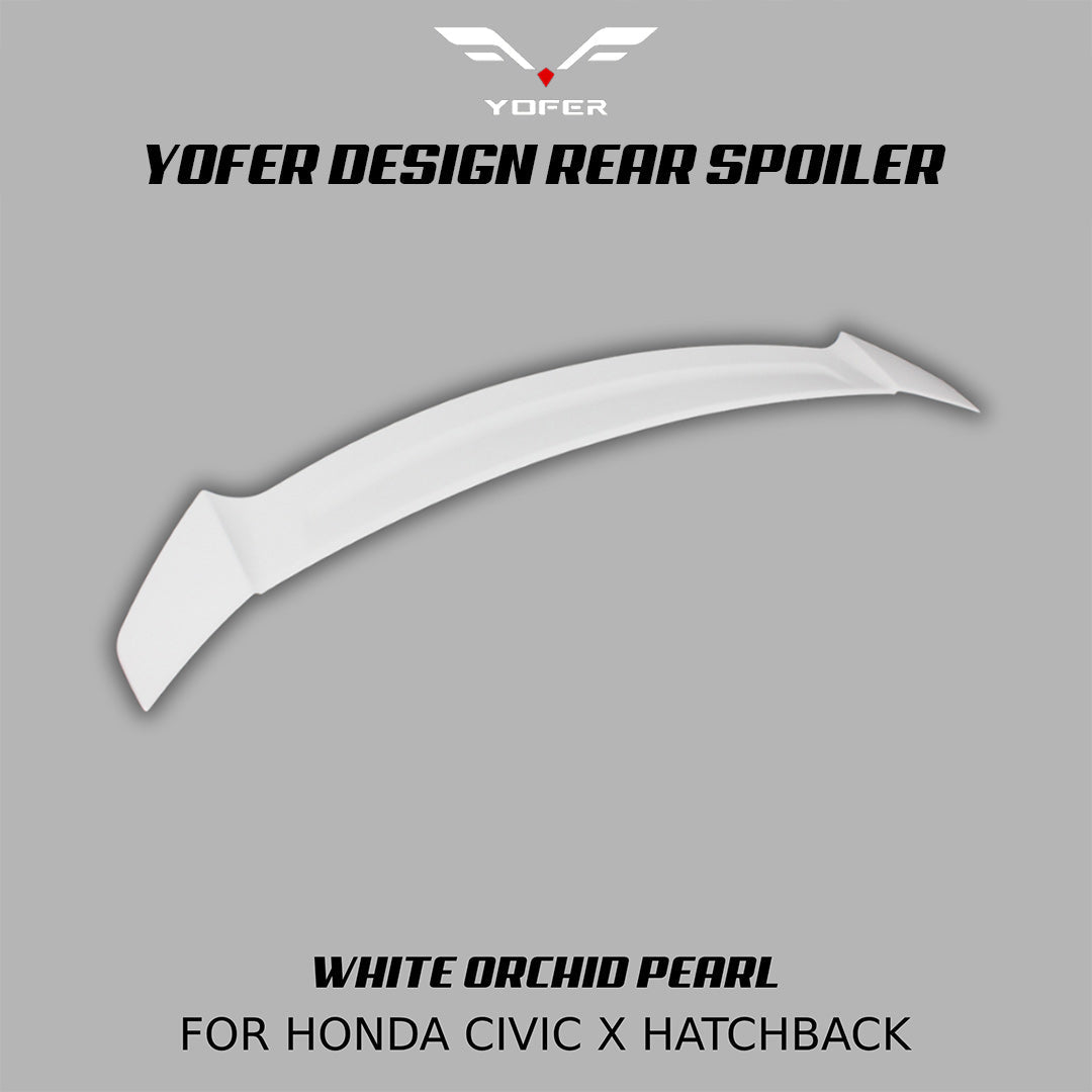 [CIVIC X HATCHBACK] YOFER DESIGN© REAR SPOILER - XGENAUTO
