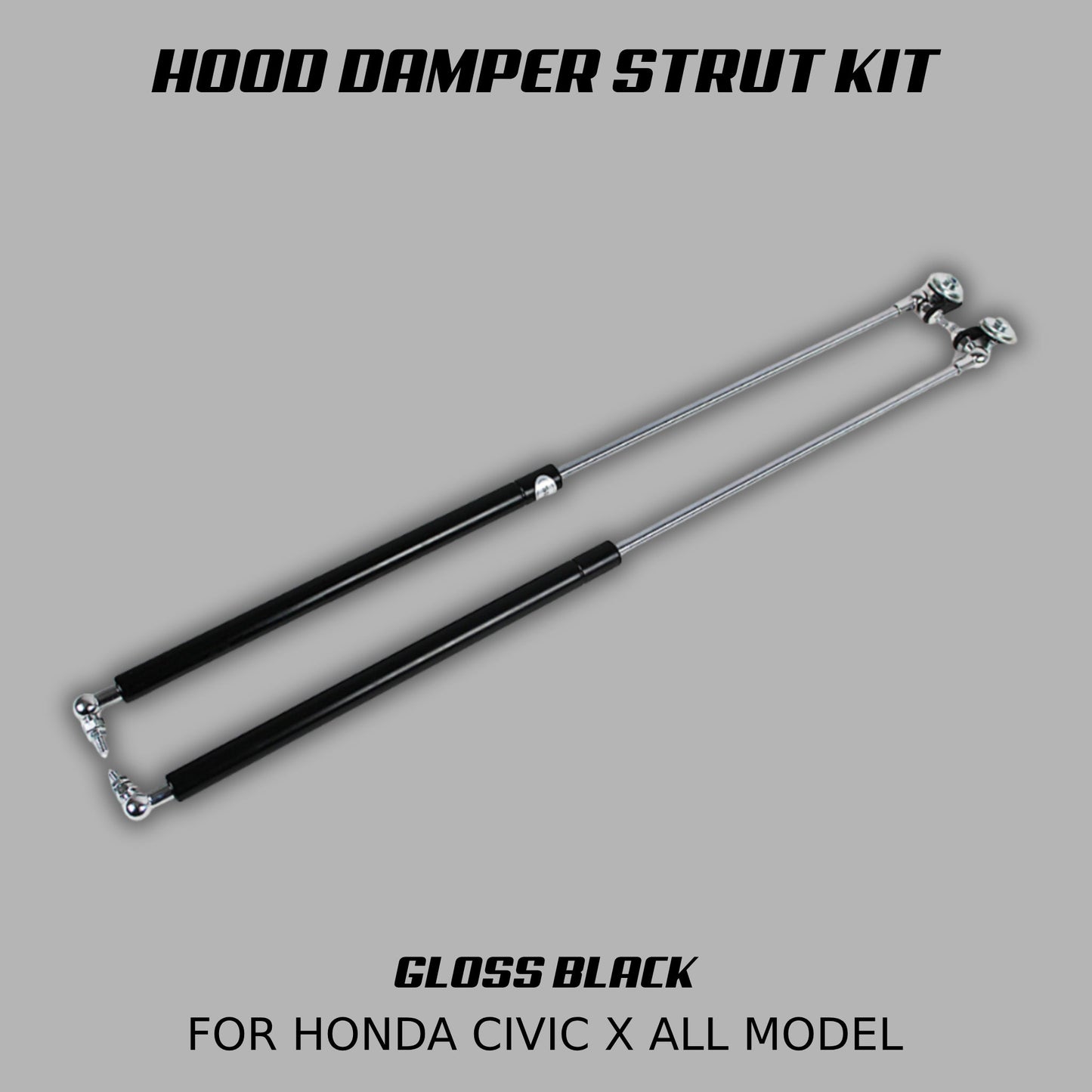 [CIVIC X] HOOD DAMPER STRUT KIT - XGENAUTO