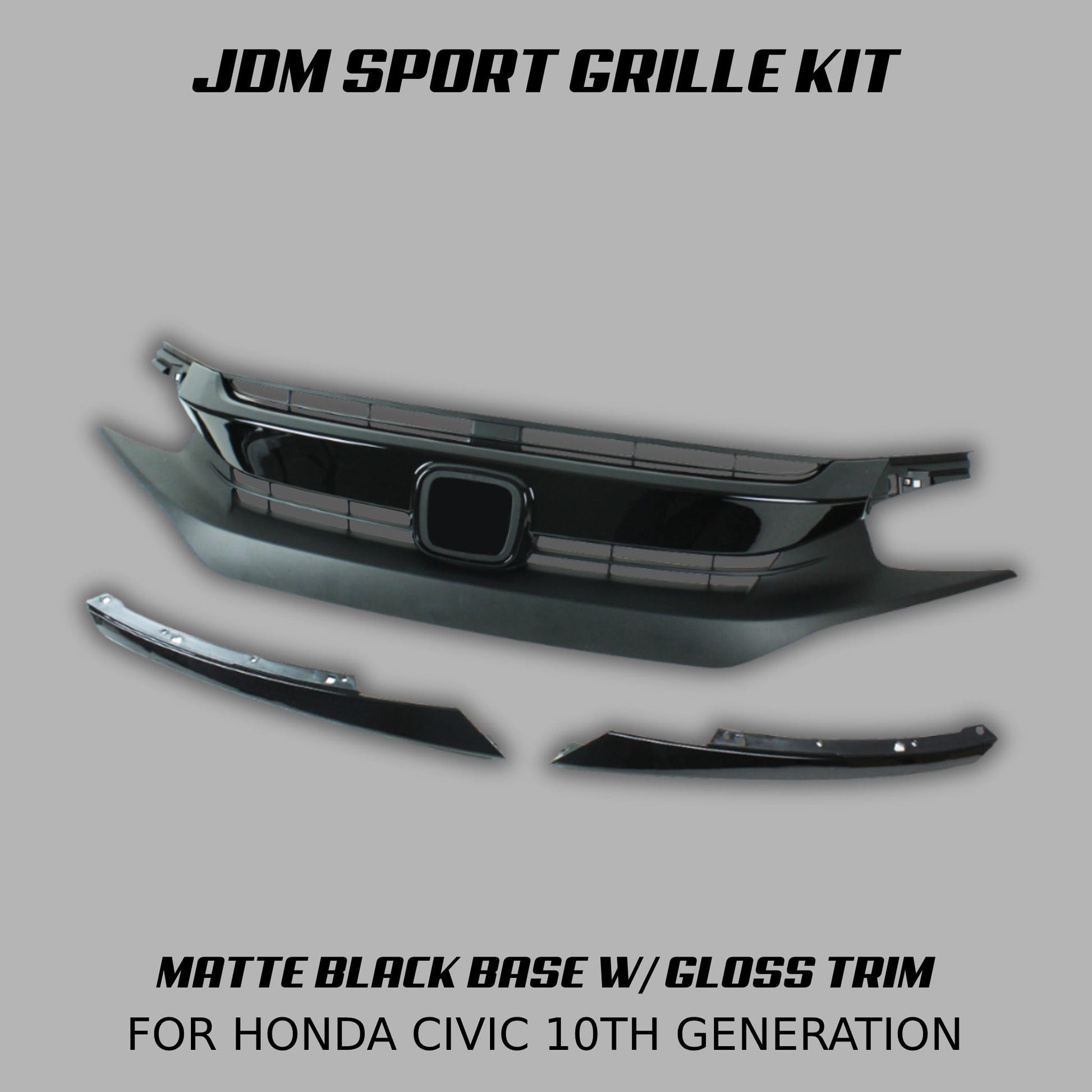 [CIVIC X] JDM SPORT GRILLE KIT - XGENAUTO