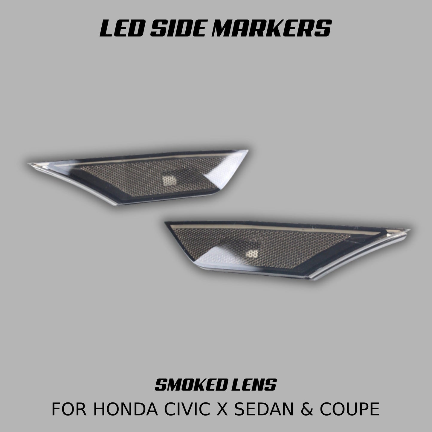 [CIVIC X] LED SIDE MARKERS - XGENAUTO