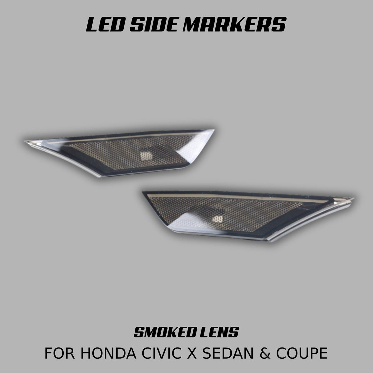 [CIVIC X] LED SIDE MARKERS - XGENAUTO