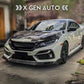 [CIVIC X] RACE SPEC HIGH FLOW PERFORMANCE GRILLE KIT - XGENAUTO