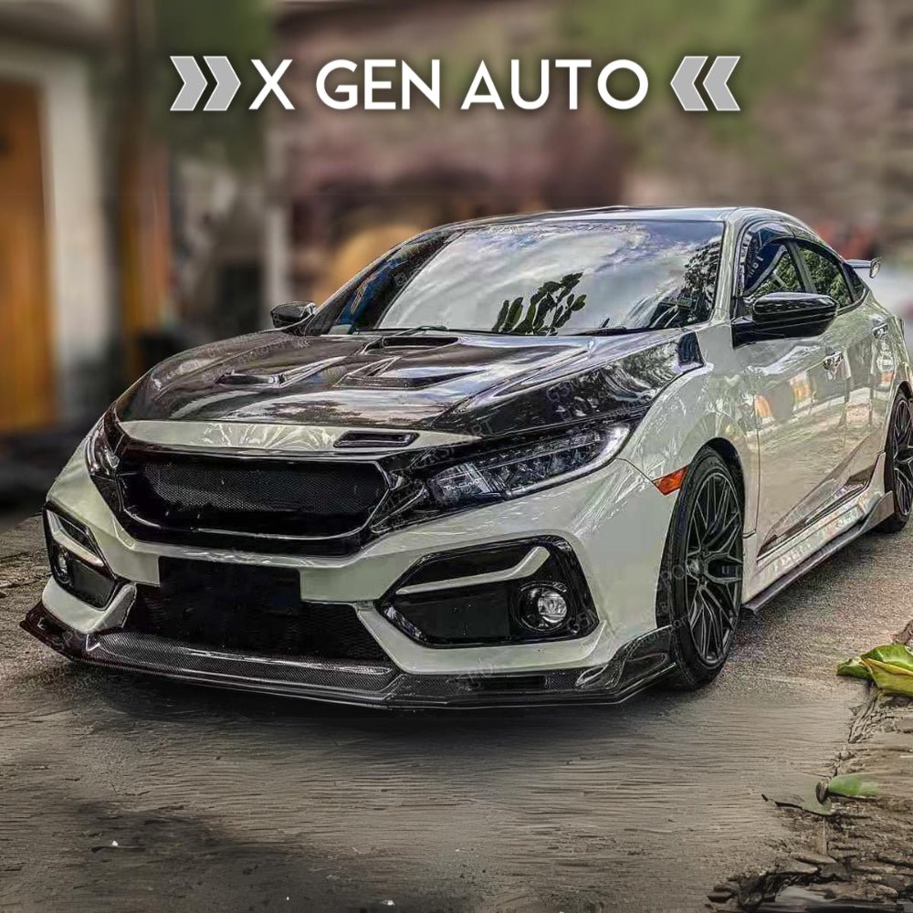 [CIVIC X] RACE SPEC HIGH FLOW PERFORMANCE GRILLE KIT - XGENAUTO