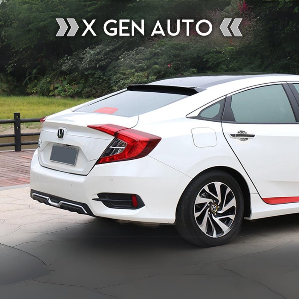 [CIVIC X SEDAN] JDM STYLE REAR ROOF SPOILER - XGENAUTO