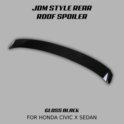 [CIVIC X SEDAN] JDM STYLE REAR ROOF SPOILER - XGENAUTO