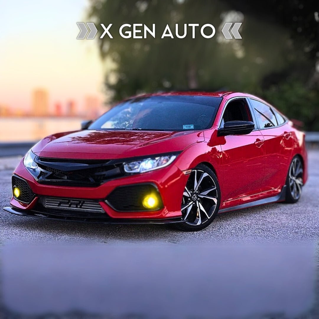 [CIVIC X SEDAN] JDM STYLE SIDE SKIRTS - XGENAUTO