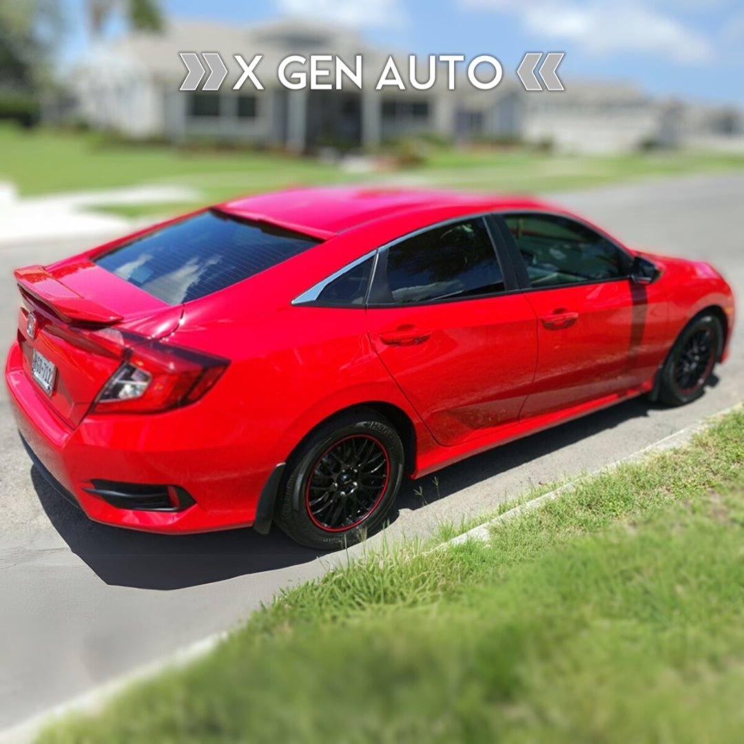 [CIVIC X SEDAN] LOWER FENDER SPLASH GUARD KIT - XGENAUTO