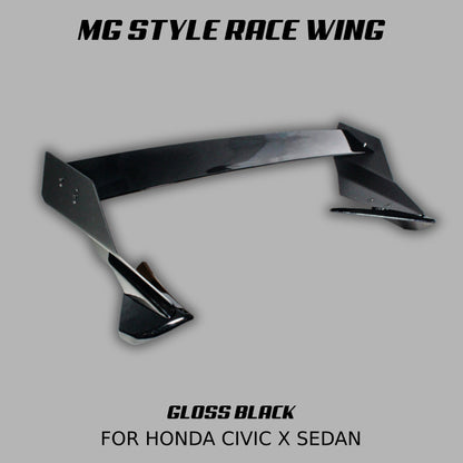 [CIVIC X SEDAN] MG STYLE RACE WING - XGENAUTO