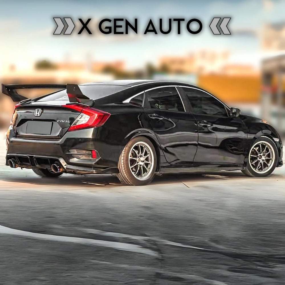 [CIVIC X SEDAN] MG STYLE RACE WING - XGENAUTO