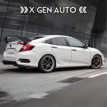 [CIVIC X SEDAN] TYPE R STYLE MODULAR RACE WING - XGENAUTO