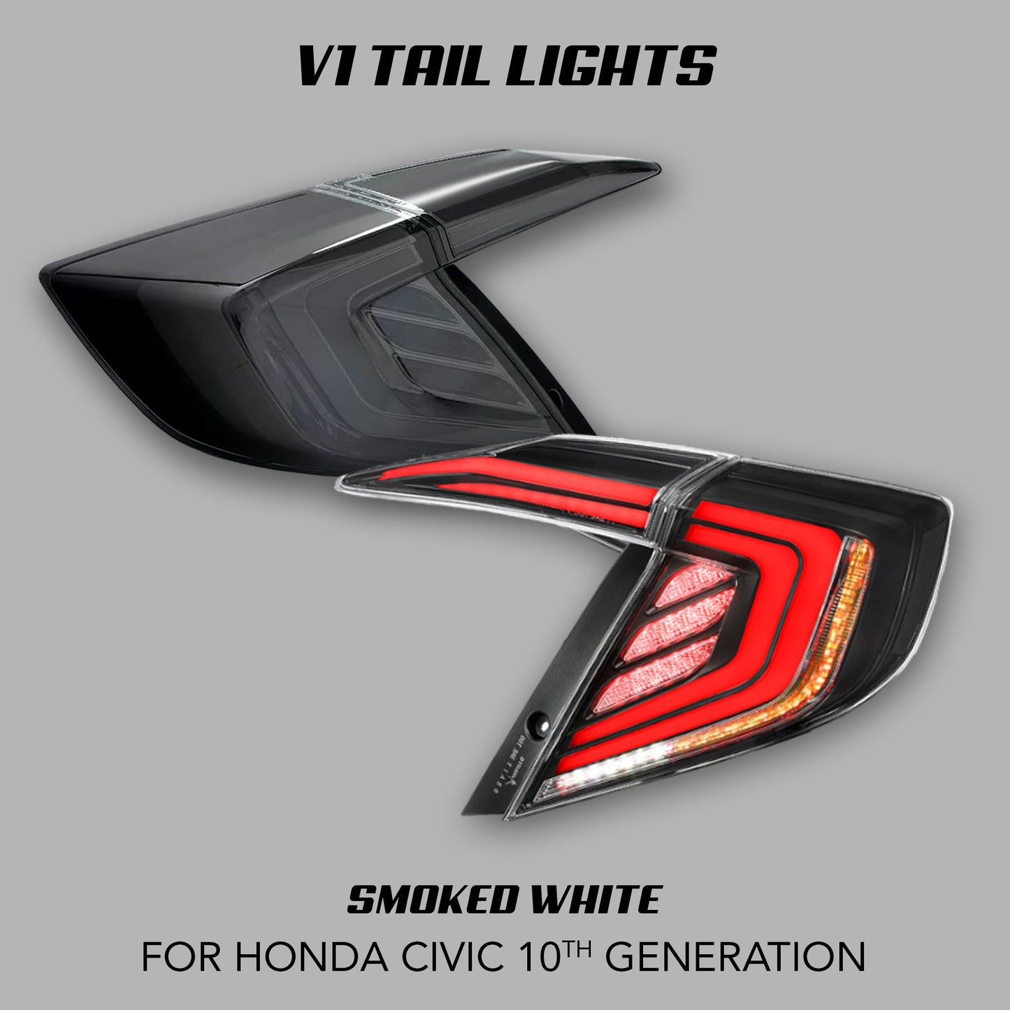 [CIVIC X SEDAN] V1 TAIL LIGHTS - XGENAUTO
