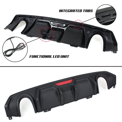 [CIVIC X SEDAN] V3 LED REAR VALENCE DIFFUSER - XGENAUTO