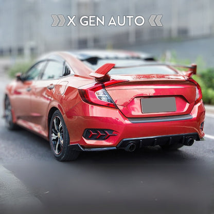 [CIVIC X SEDAN] VORTEX STYLE ROOF SPOILER - XGENAUTO