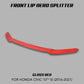 [CIVIC X SI & HATCHBACK] FRONT LIP AERO SPLITTER - XGENAUTO
