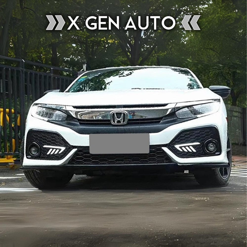 [CIVIC X Si & HATCHBACK] LED FOG LIGHT UPGRADE KIT - XGENAUTO
