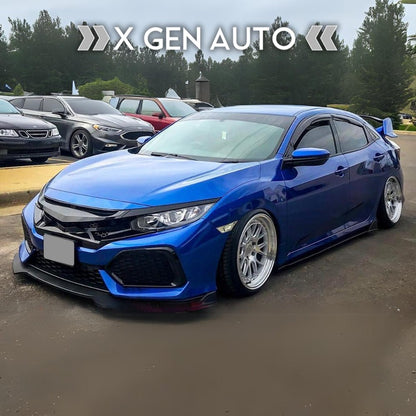 [CIVIC X Si & HATCHBACK] V1 SPORT LIP LOWER SPLITTER - XGENAUTO