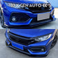 [CIVIC X Si & HATCHBACK] V2 SPORT LIP LOWER SPLITTER - XGENAUTO