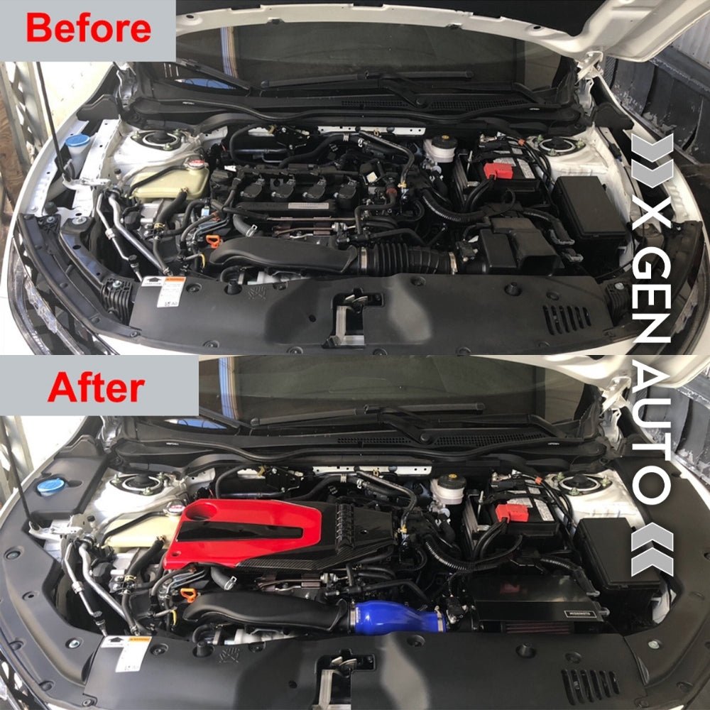 [CIVIC X] "TYPE R STYLE" ENGINE COVER - XGENAUTO
