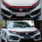 [CIVIC X] UPPER GRILLE ACCENT TRIMS - XGENAUTO
