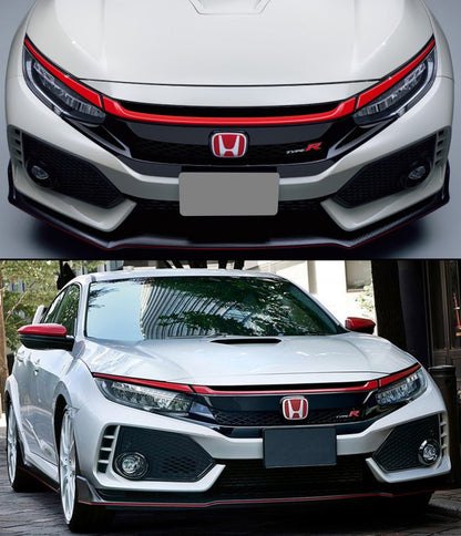 [CIVIC X] UPPER GRILLE ACCENT TRIMS - XGENAUTO
