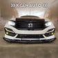[CIVIC X] V2 DIAMOND MESH FRONT GRILLE KIT - XGENAUTO