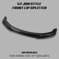 [CIVIC X] V2 JDM STYLE FRONT LIP SPLITTER - XGENAUTO