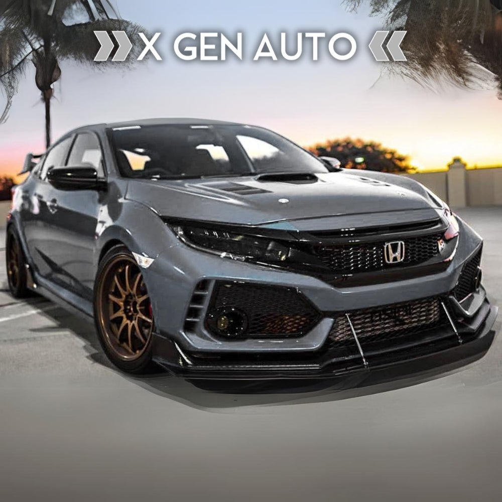 [CIVIC X] V3 OEM+ MESH FRONT GRILLE KIT - XGENAUTO