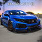 [CIVIC X] V3 OEM+ MESH FRONT GRILLE KIT - XGENAUTO
