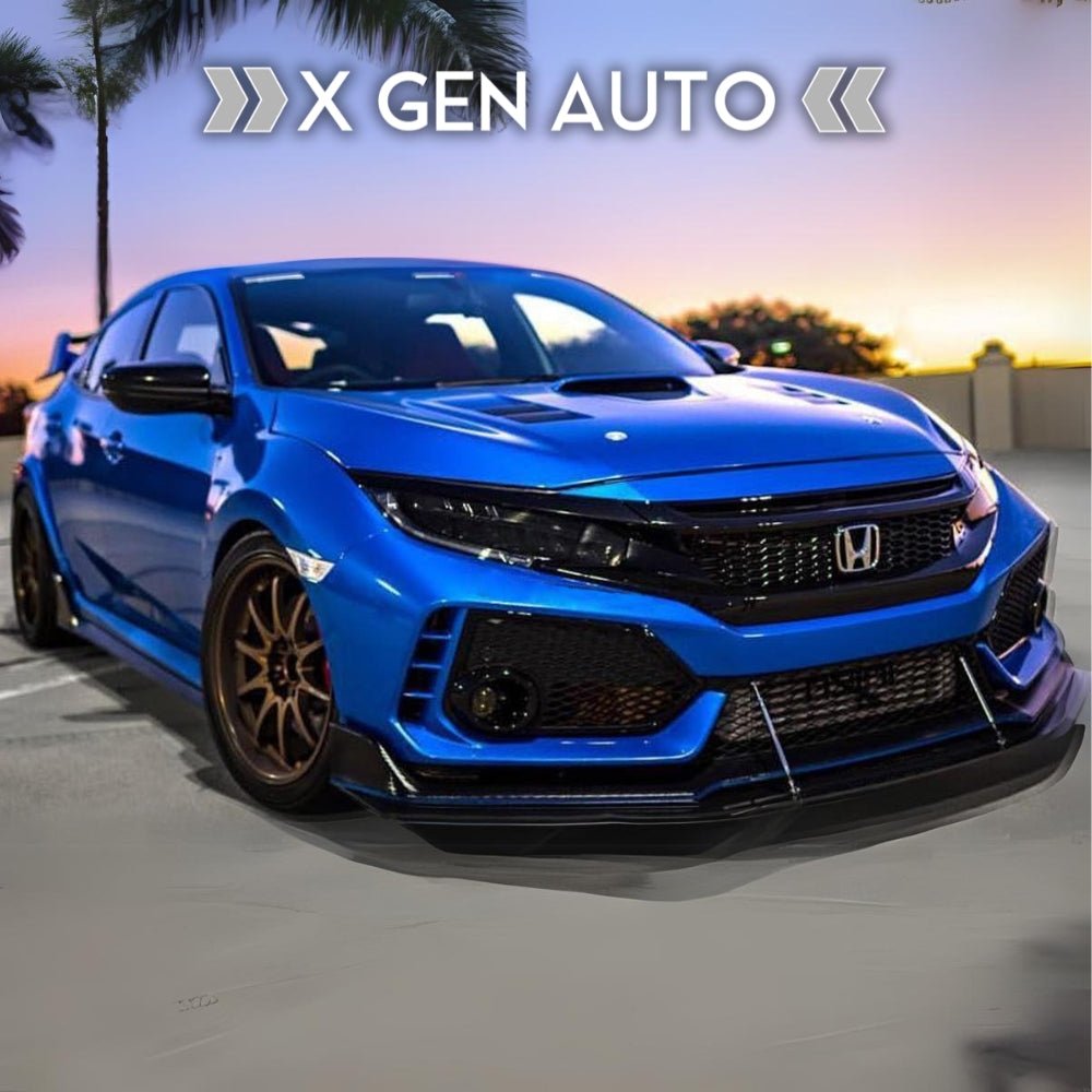 [CIVIC X] V3 OEM+ MESH FRONT GRILLE KIT - XGENAUTO
