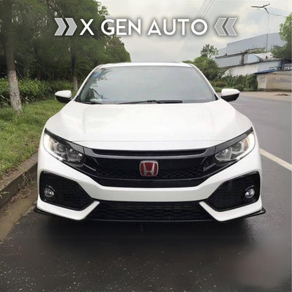 [CIVIC X] V4 LUXE MESH FRONT GRILLE KIT - XGENAUTO