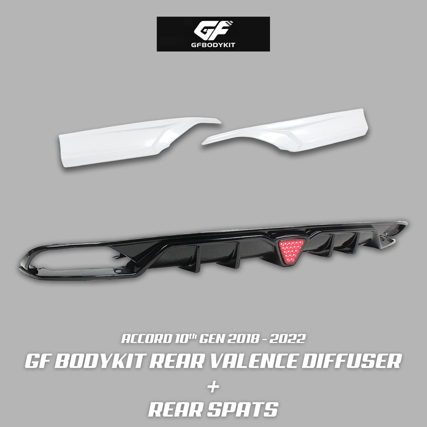 GF BODYKIT© REAR VALENCE DIFFUSER - XGENAUTO