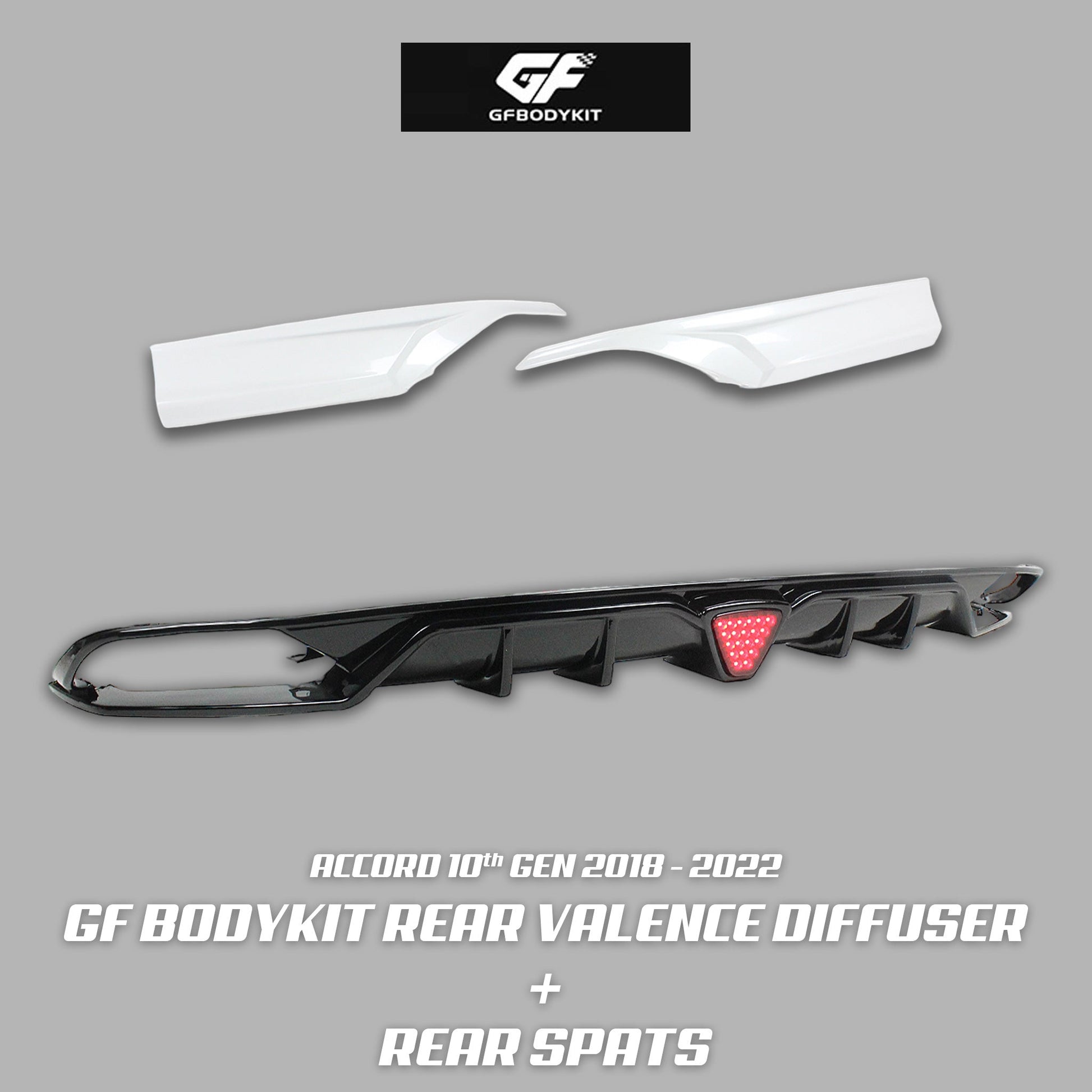 GF BODYKIT© REAR VALENCE DIFFUSER - XGENAUTO