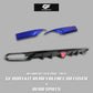 GF BODYKIT© REAR VALENCE DIFFUSER - XGENAUTO