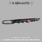 GF BODYKIT© REAR VALENCE DIFFUSER - XGENAUTO