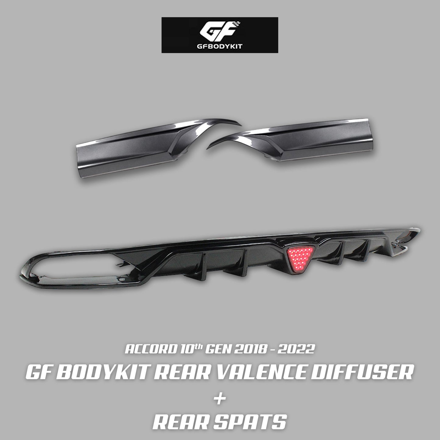 GF BODYKIT© REAR VALENCE DIFFUSER - XGENAUTO