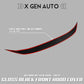 GLOSS BLACK FRONT HOOD COVER - XGENAUTO