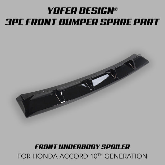 [REPLACEMENT PARTS] FOR YOFER DESIGN© 3 PIECE FRONT BUMPER KIT (ACCORD 2018 - 2022) - XGENAUTO
