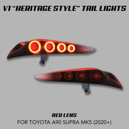 [SUPRA MK5] V1 "HERITAGE STYLE" TAIL LIGHTS - XGENAUTO