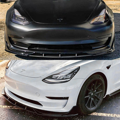 [TESLA M3] V1 FRONT LIP SPLITTER - XGENAUTO