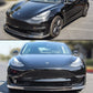 [TESLA M3] V1 REAL CARBON FIBER FRONT LIP - XGENAUTO