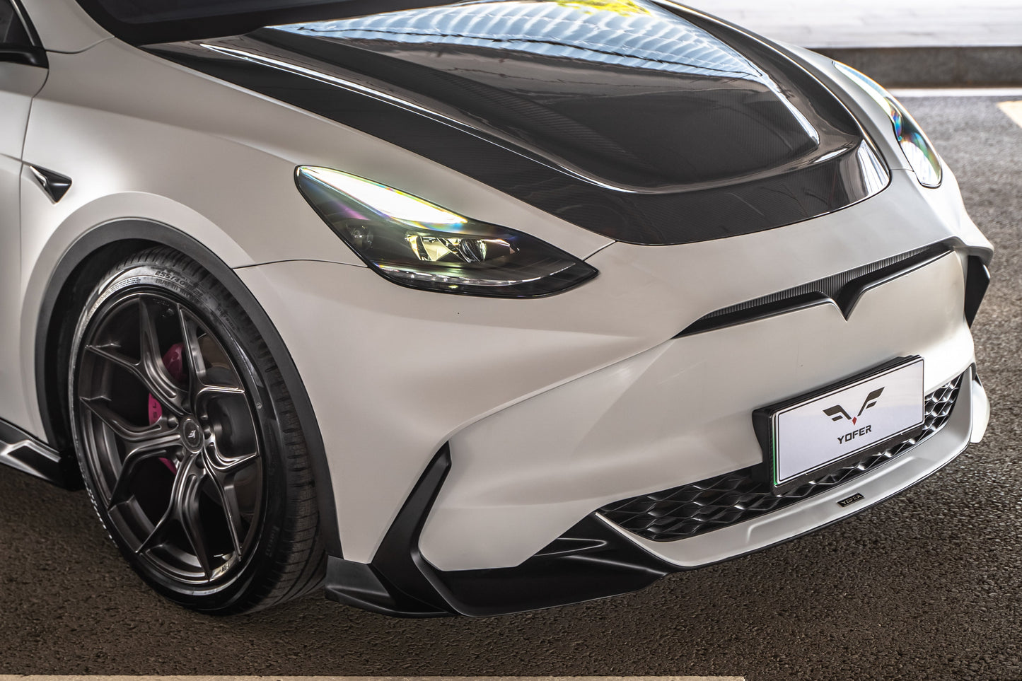 [TESLA MODEL Y] YOFER DESIGN© MAX EDITION FRONT BUMPER KIT - XGENAUTO