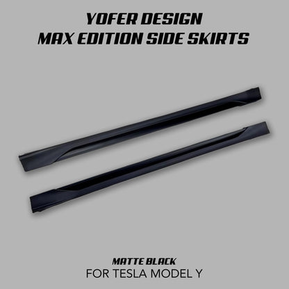 [TESLA MODEL Y] YOFER DESIGN© MAX EDITION SIDE SKIRTS - XGENAUTO