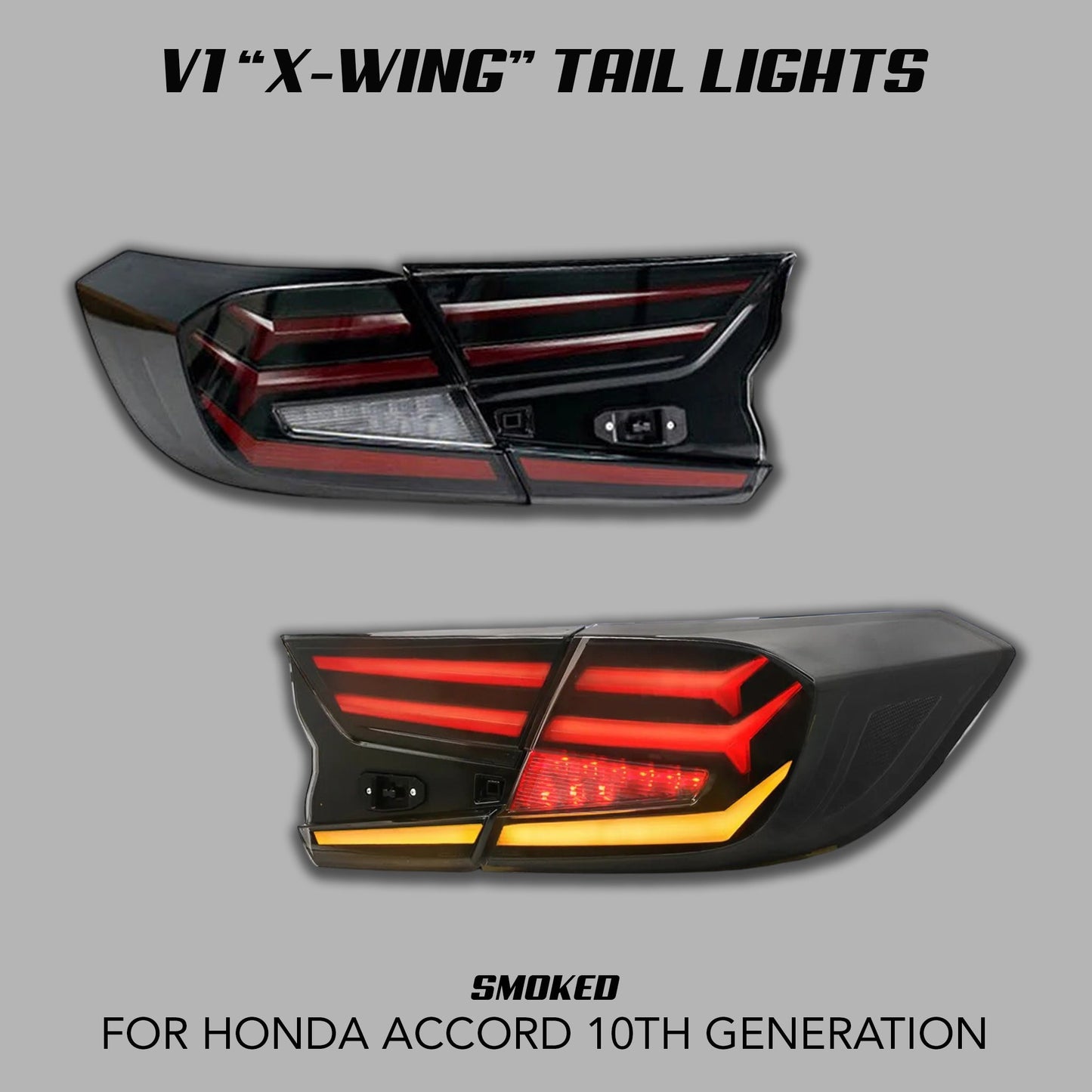 V1 "X - WING" TAIL LIGHTS - XGENAUTO