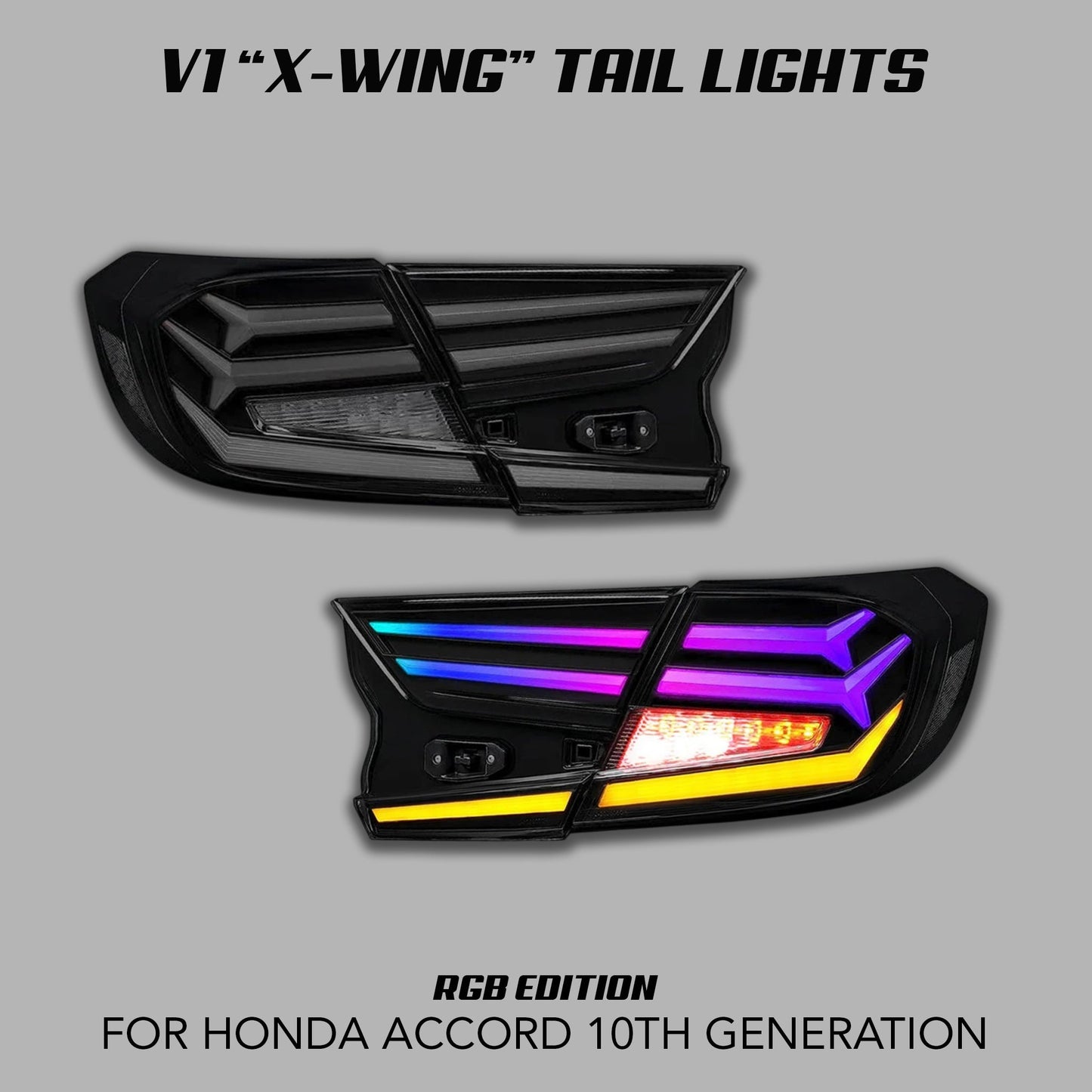 V1 "X - WING" TAIL LIGHTS - XGENAUTO