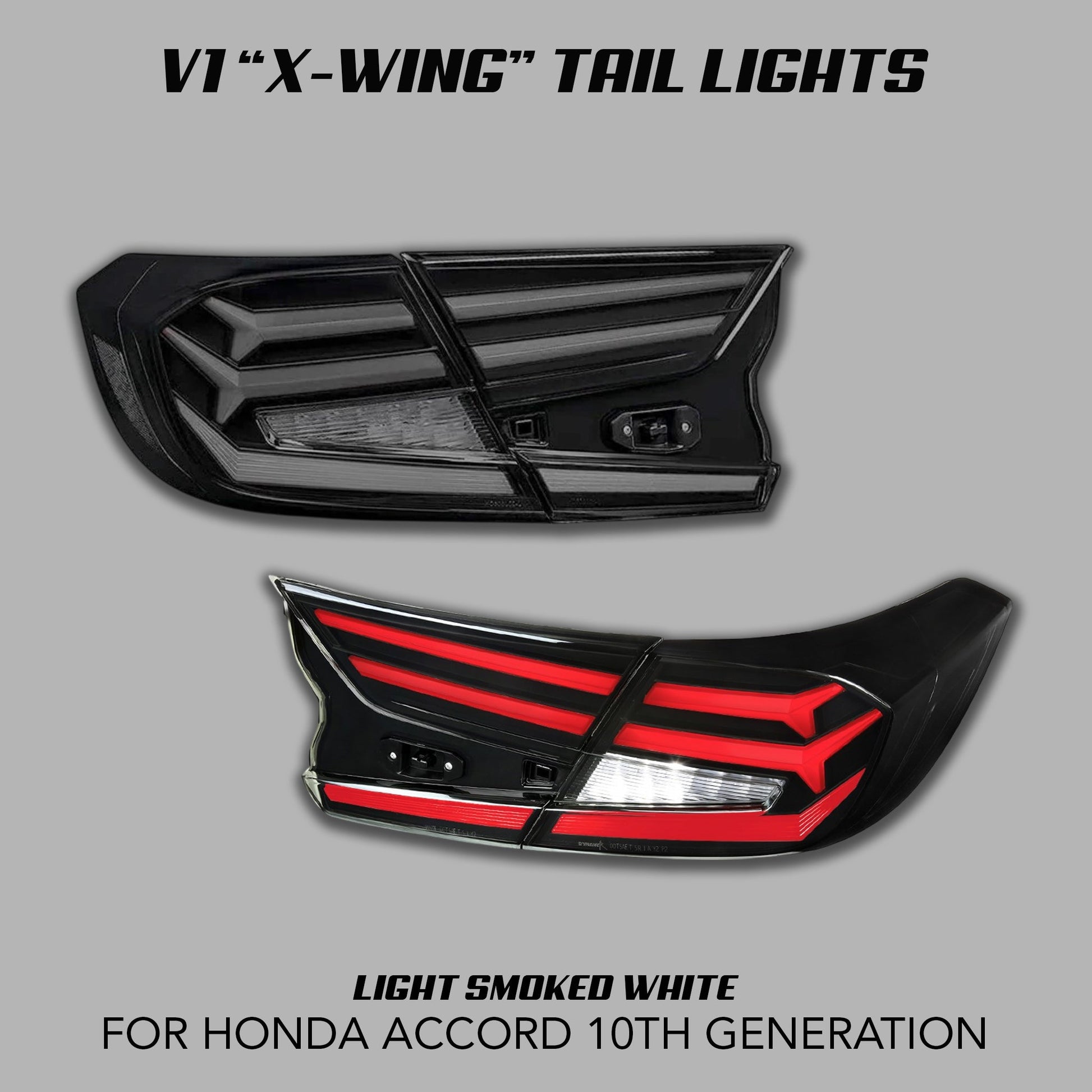 V1 "X - WING" TAIL LIGHTS - XGENAUTO