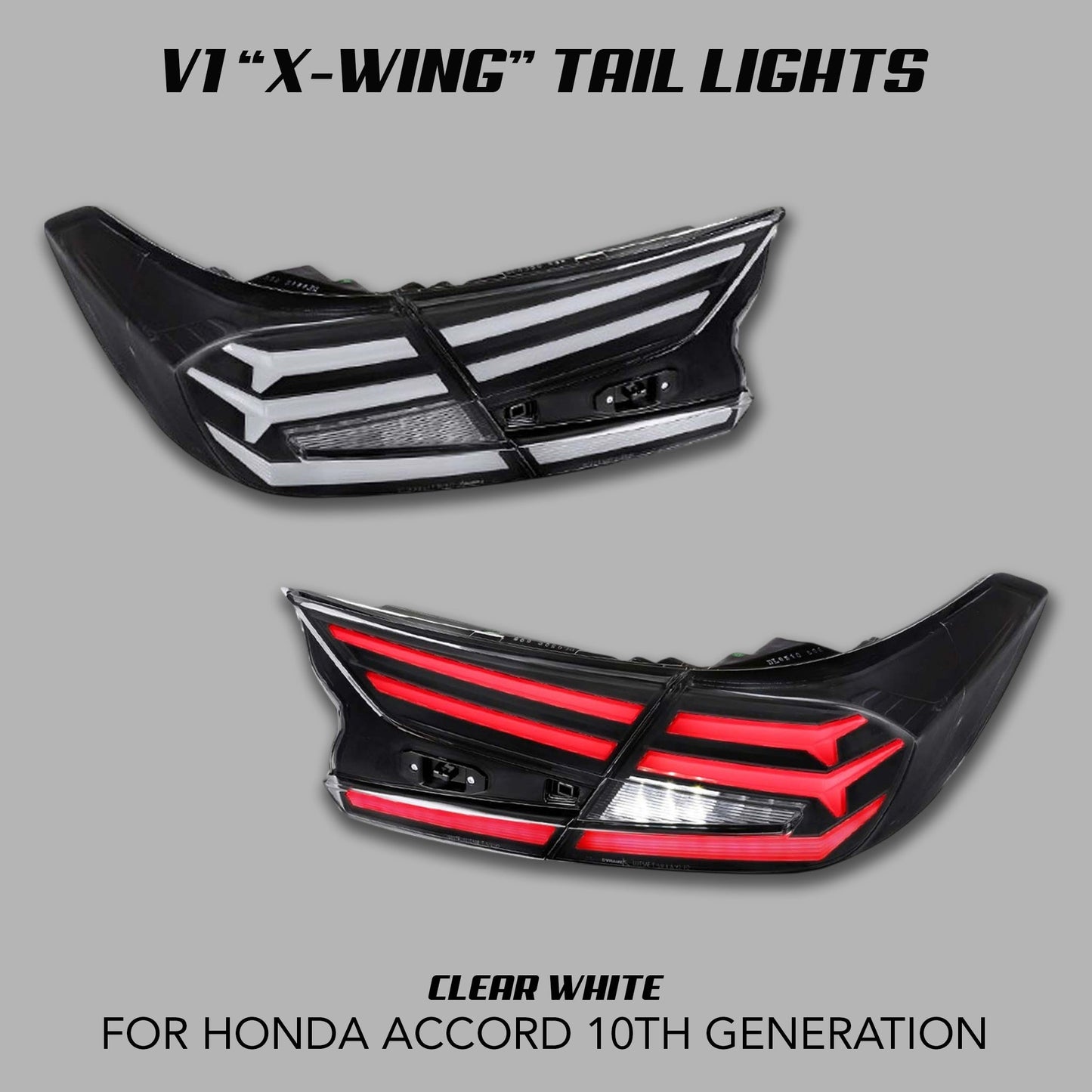 V1 "X - WING" TAIL LIGHTS - XGENAUTO